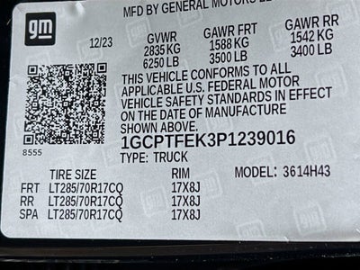 2023 Chevrolet Colorado ZR2