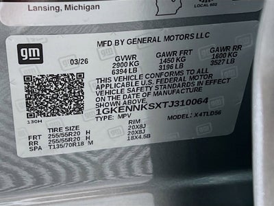 2026 GMC Acadia Elevation