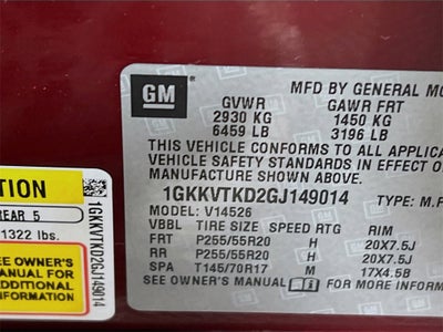 2016 GMC Acadia Denali