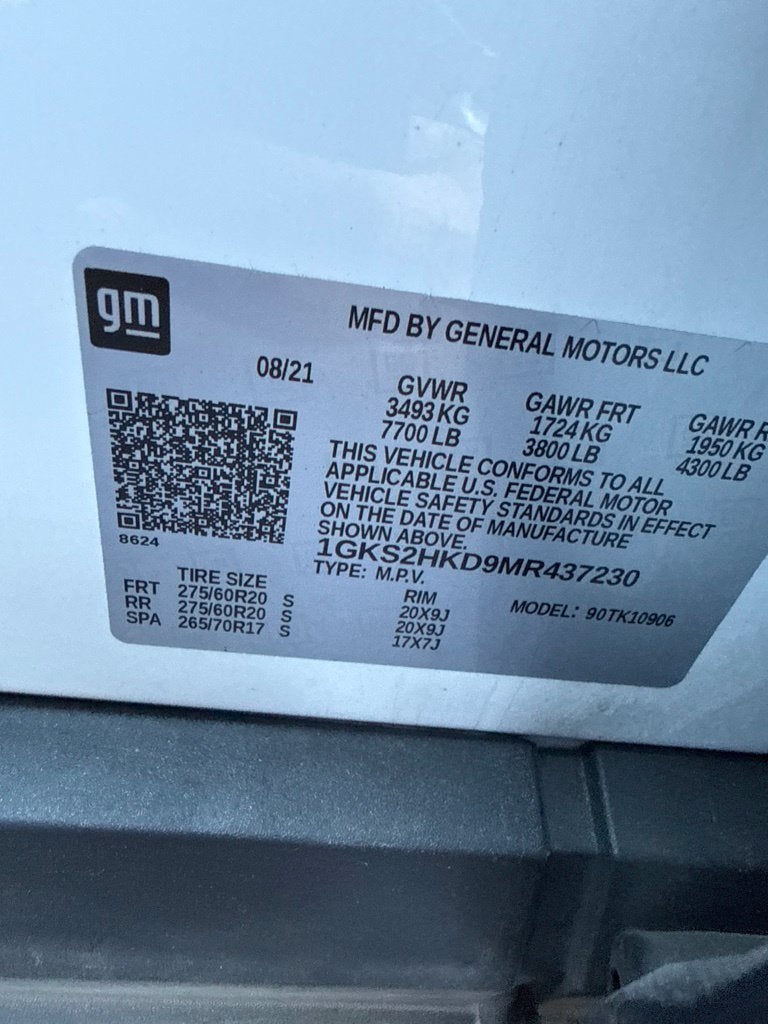 2021 GMC Yukon XL AT4