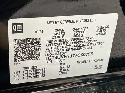 2026 GMC Sierra 3500 HD AT4