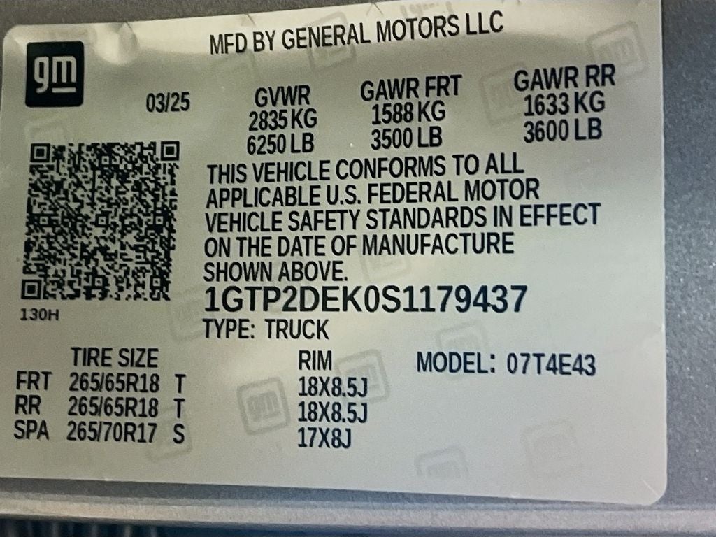 2025 GMC Canyon AT4