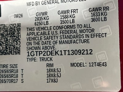 2026 GMC Canyon AT4