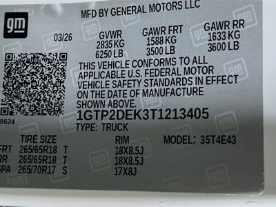 2026 GMC Canyon AT4