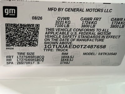 2026 GMC Sierra 1500 Pro