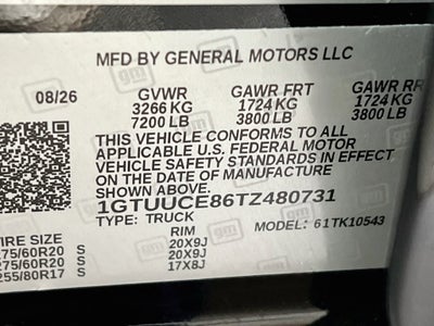 2026 GMC Sierra 1500 Elevation