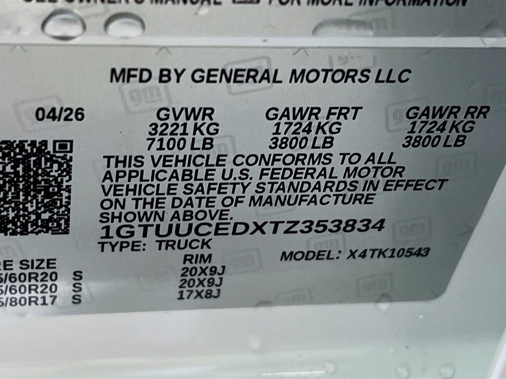 2026 GMC Sierra 1500 Elevation