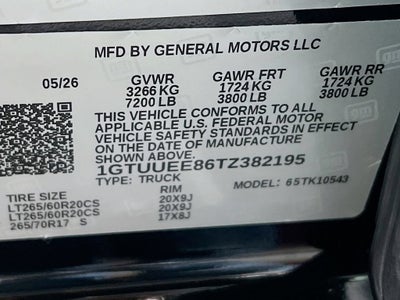 2026 GMC Sierra 1500 AT4