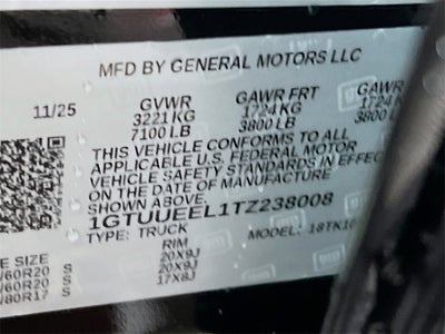 2026 GMC Sierra 1500 AT4