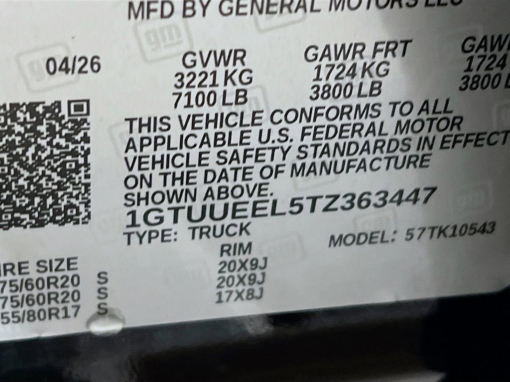 2026 GMC Sierra 1500 AT4