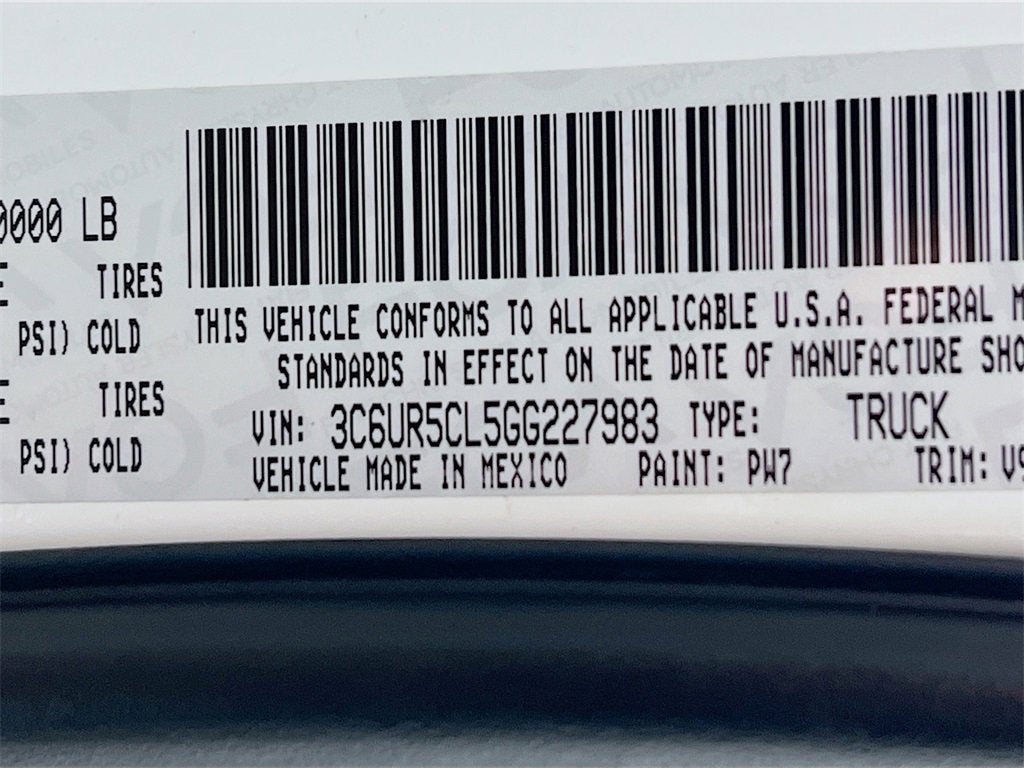 2016 RAM 2500 Tradesman