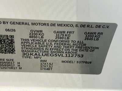 2027 GMC Terrain Elevation