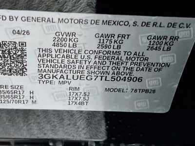 2026 GMC Terrain Elevation
