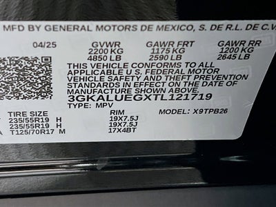 2026 GMC Terrain Elevation