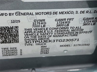 2026 GMC Sierra 1500 Elevation