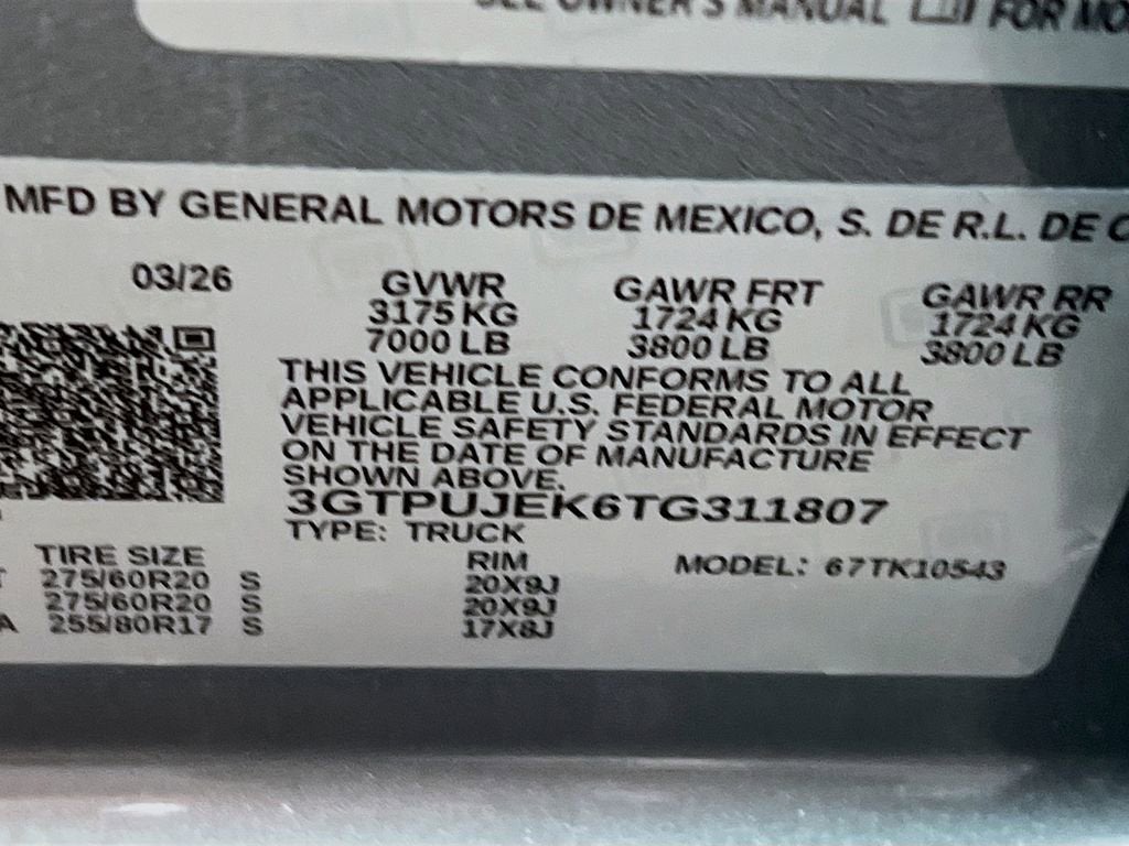 2026 GMC Sierra 1500 Elevation