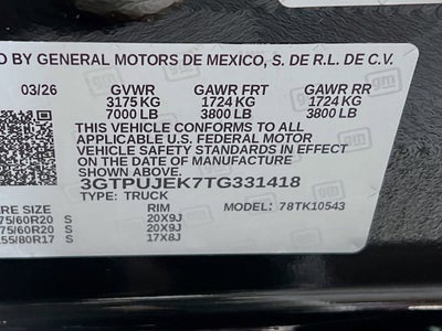 2026 GMC Sierra 1500 Elevation