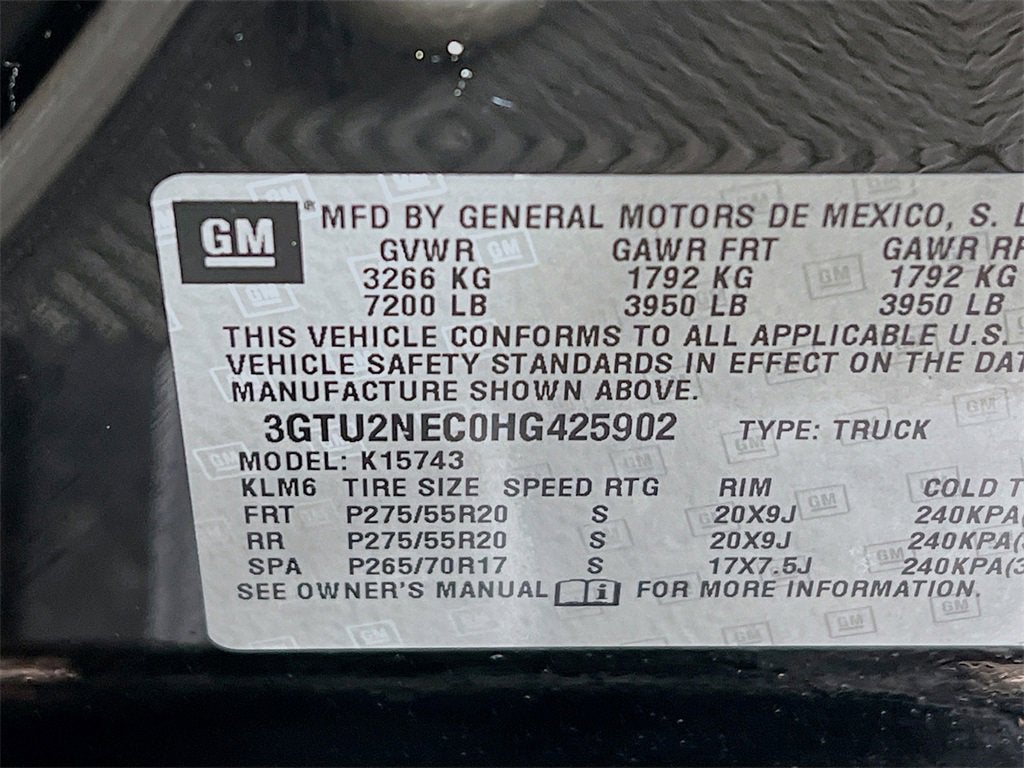 2017 GMC Sierra 1500 SLT