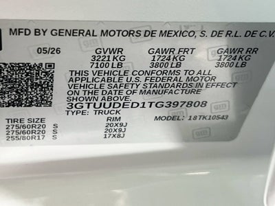 2026 GMC Sierra 1500 SLT