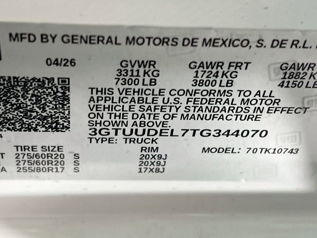 2026 GMC Sierra 1500 SLT