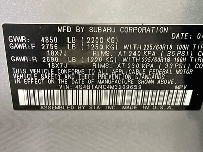 2021 Subaru Outback Limited