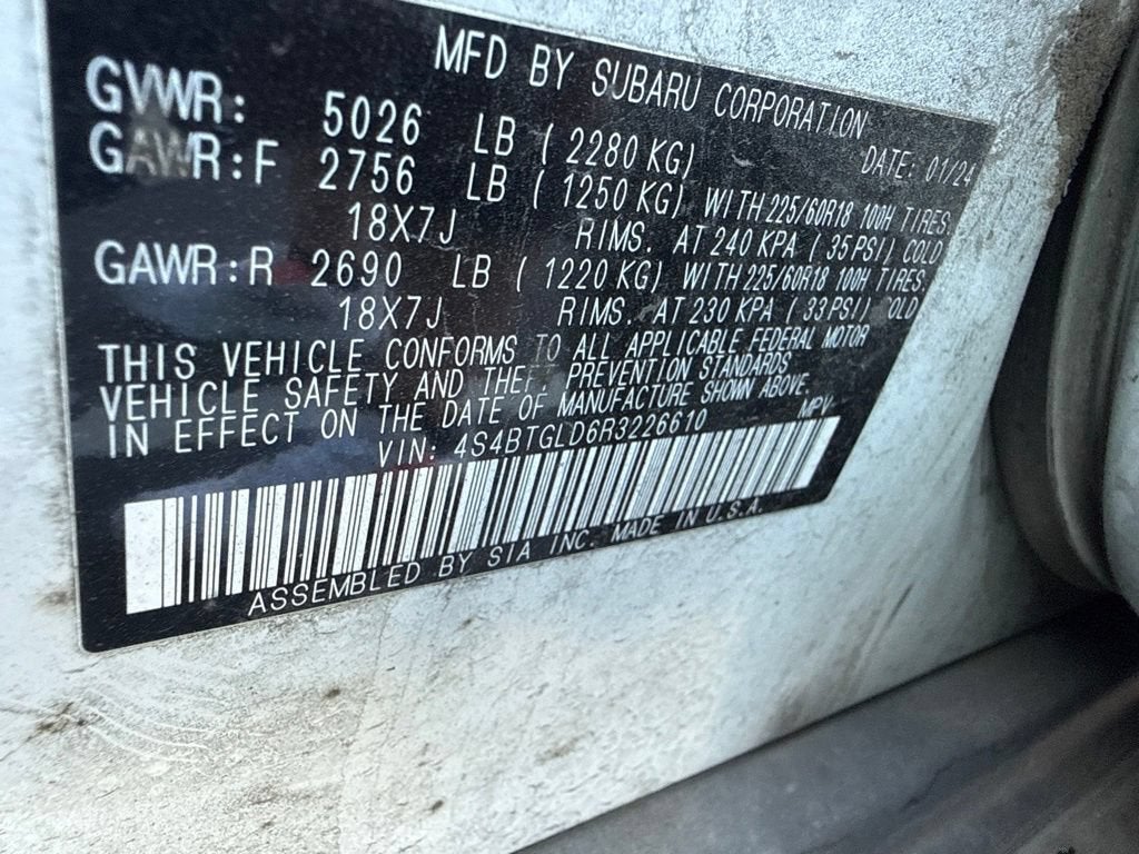 2024 Subaru Outback Onyx Edition XT