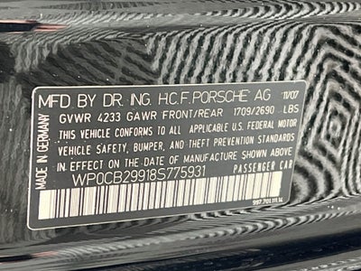2008 Porsche 911 Carrera S