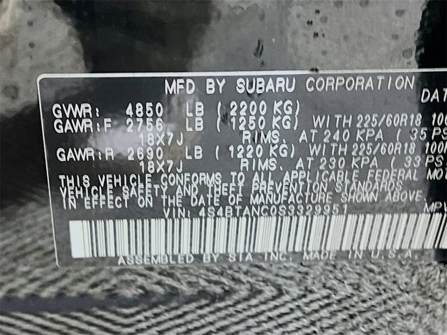 2025 Subaru OUTBACK Limited