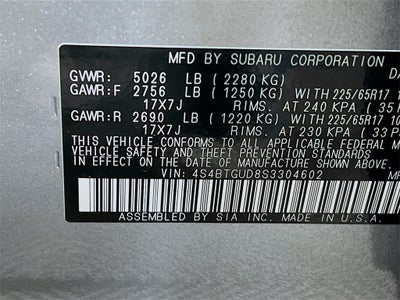 2025 Subaru OUTBACK Wilderness