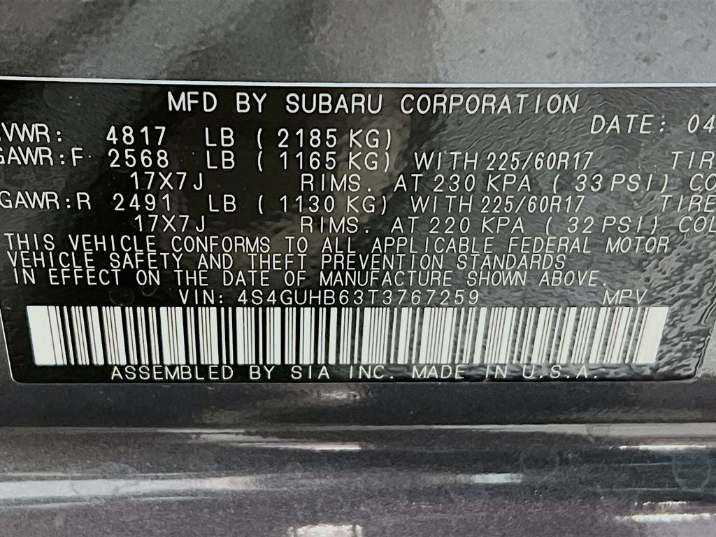 2026 Subaru CROSSTREK Base