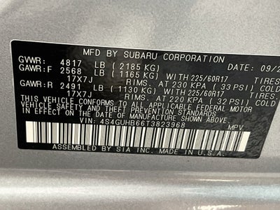 2026 Subaru CROSSTREK Base