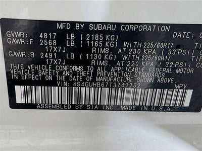 2026 Subaru CROSSTREK Base