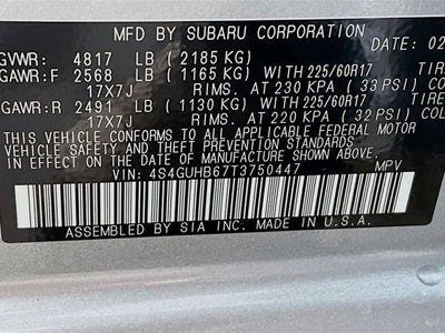 2026 Subaru CROSSTREK Base