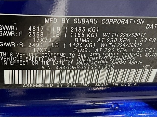 2026 Subaru CROSSTREK Base