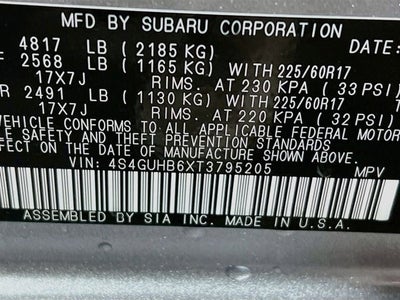 2026 Subaru CROSSTREK Base