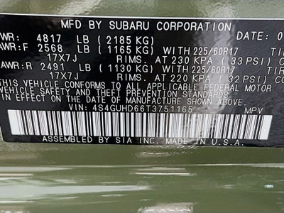 2026 Subaru CROSSTREK Premium