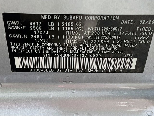 2026 Subaru CROSSTREK Premium