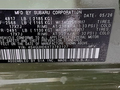 2026 Subaru CROSSTREK Premium