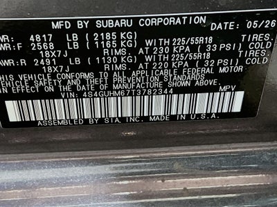 2026 Subaru CROSSTREK Limited