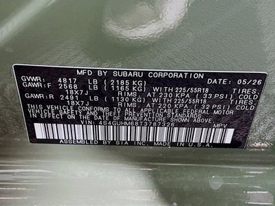 2026 Subaru CROSSTREK Limited
