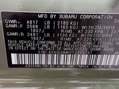 2026 Subaru CROSSTREK Limited