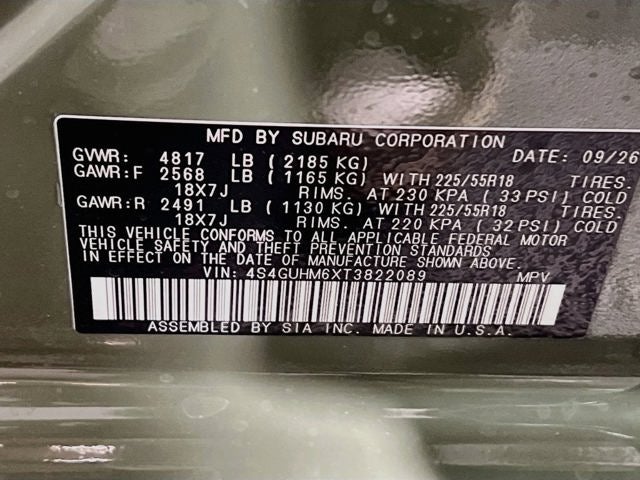 2026 Subaru CROSSTREK Limited