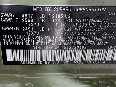 2026 Subaru CROSSTREK Wilderness