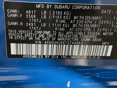 2026 Subaru CROSSTREK Wilderness