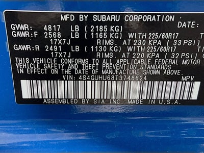 2026 Subaru CROSSTREK Wilderness