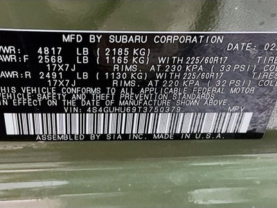 2026 Subaru CROSSTREK Wilderness