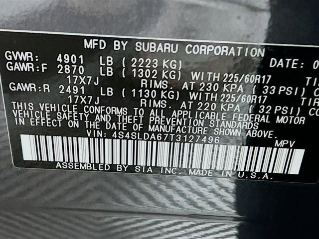 2026 Subaru FORESTER Standard Model