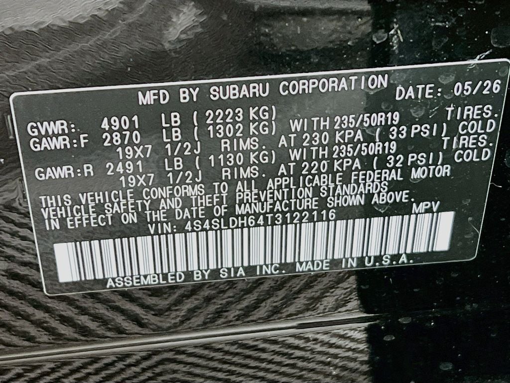 2026 Subaru FORESTER Sport Onyx Edition