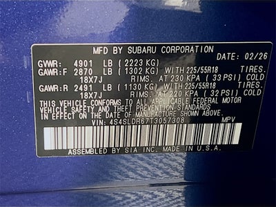 2026 Subaru FORESTER Limited