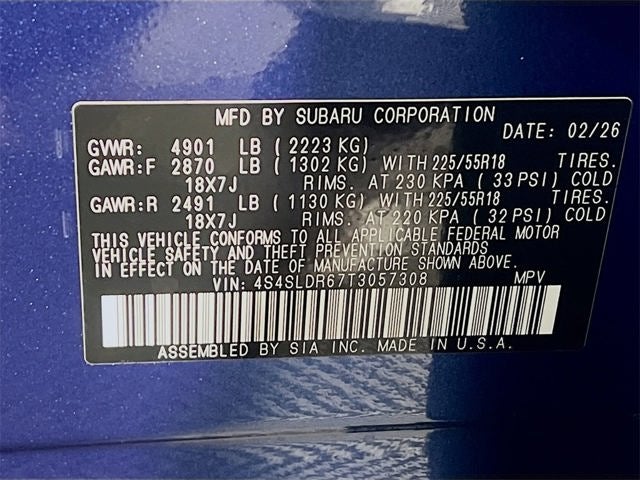 2026 Subaru FORESTER Limited